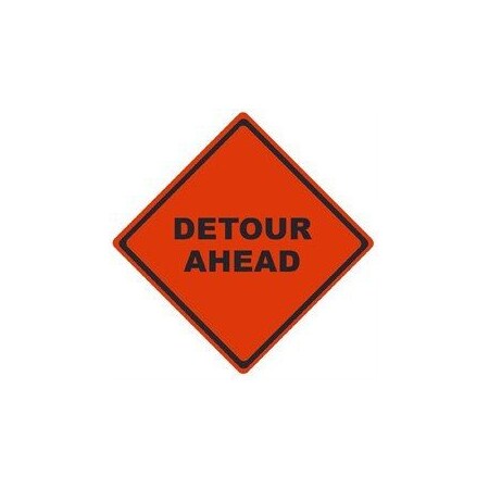 Nmc TRAFFIC, DETOUR AHEAD, 36X36, RUNR3604 RUNR3604